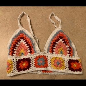 Forever 21 Crochet Bikini Top